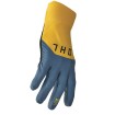 Manusi motocross Thor agile rival, Galben/Albastru thumb