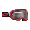 Ochelari motocross Thor regiment, Rosu/Negru thumb