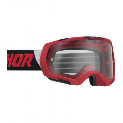 Ochelari motocross Thor regiment, Rosu/Negru Ochelari motocross Thor regiment, Rosu/Negru