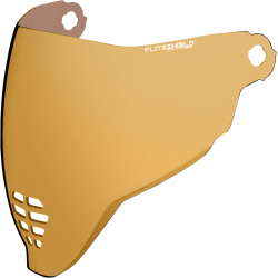 Viziera pentru casca Icon airflite mirror, Galben Viziera pentru casca Icon airflite mirror, Galben