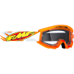 Ochelari motocross pentru copii PowerCore assault, Alb/Portocaliu thumb