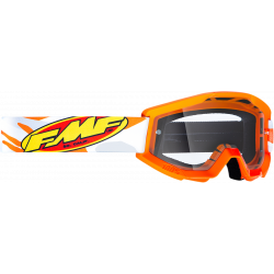 Ochelari motocross pentru copii PowerCore assault, Alb/Portocaliu Ochelari motocross pentru copii PowerCore assault, Alb/Portocaliu