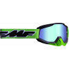 Ochelari motocross PowerBomb Rocket mirror, Verde
