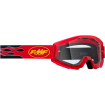 Ochelari motocross pentru copii Youth powercore flame, Rosu thumb