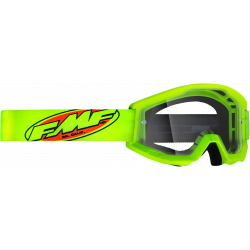 Ochelari motocross PowerCore clear, Galben fluo Ochelari motocross PowerCore clear, Galben fluo