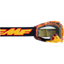 Ochelari motocross pentru copii PowerBomb spark clear, Negru/Portocaliu Ochelari motocross pentru copii PowerBomb spark clear, Negru/Portocaliu