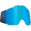 Placa pentru ochelari motocross pentru copii PowerBomb/PowerCore Goggle, Albastru thumb