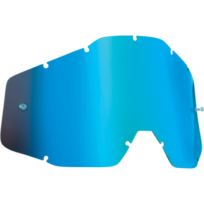 Placa pentru ochelari motocross pentru copii PowerBomb/PowerCore Goggle, Albastru