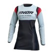 Bluza motocross pentru femei Thor women's pulse rev, Negru/Albastru thumb