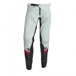 Pantalon motocross pentru femei Thor women's pulse rev, Negru/Albastru