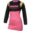 Bluza motocross pentru femei Thor women's pulse rev, Negru/Roz Bluza motocross pentru femei Thor women's pulse rev, Negru/Roz thumb
