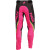 Pantaloni motocross dame Thor women's pulse rev, Negru/Roz thumb
