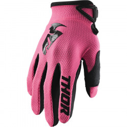 Manusi motocross pentru femei Thor women's, Roz