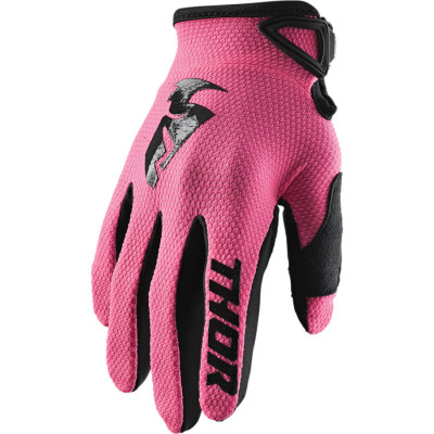 Manusi motocross pentru femei Thor women's, Roz