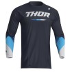 Bluza motocross pentru copii Thor youth pulse tactic, Albastru inchis thumb