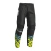 Pantaloni motocross pentru copii Thor youth sector atlas, Negru/Galben fluo thumb