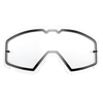 Placa dubla pentru ochelari O'neal B-30 duplex, Transparent