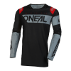 Bluza motocross O'neal prodigy five two V.23, Negru/Gri