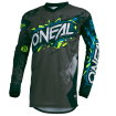 Bluza motocross pentru copii O'neal element villain, Gri thumb