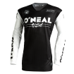 Bluza motocross O'neal mayhem bullet V.22, Negru/Alb thumb