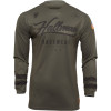 Bluza motocross Thor hallman hopetown, Verde/Negru