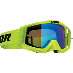 Ochelari motocross Thor sniper pro, Verde fluo Ochelari motocross Thor sniper pro, Verde fluo