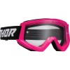 Ochelari motocross Thor combat racer, Roz/Negru