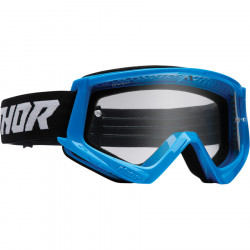 Ochelari motocross Thor combat racer, Albastru/Negru