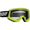 Ochelari motocross Thor combat racer, Negru/Galben fluo