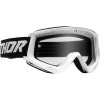 Ochelari motocross Thor combat racer, Alb/Negru