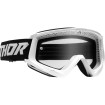 Ochelari motocross Thor combat racer, Alb/Negru thumb