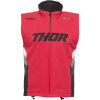 Vesta enduro Thor warm up vest, Rosu/Negru