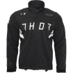 Geaca enduro Thor warm up jacket, Negru/Alb thumb
