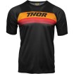 Tricou ciclism Thor assist short sleeve, Negru/Portocaliu Tricou ciclism Thor assist short sleeve, Negru/Portocaliu thumb