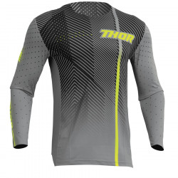 Bluza motocross Thor prime tech, Gri/Galben fluo Bluza motocross Thor prime tech, Gri/Galben fluo