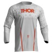 Bluza motocross Thor pulse mono, Gri/Portocaliu thumb