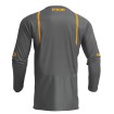 Bluza motocross Thor pulse mono, Gri/Galben thumb