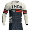 Bluza motocross Thor pulse combat, Albastru/Alb Bluza motocross Thor pulse combat, Albastru/Alb thumb