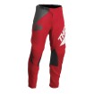 Pantaloni motocross Thor sector edge, Rosu/Alb thumb