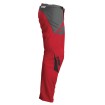 Pantaloni motocross Thor sector edge, Rosu/Alb thumb