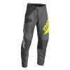 Pantaloni motocross Thor sector edge, Gri/Gaben fluo