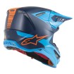 Casca motocross Alpinestars sm10 meta mx, Albastru thumb