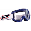 Ochelari motocross Progrip atzaki, Albastru