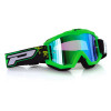 Ochelari motocross Progrip 3200 mirror, Verde/Albastru