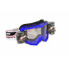 Ochelari motocross Progrip 3201BL+roll of, Albastru