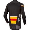 Bluza motocross Alpinestars techstar quadro, Negru/ Galben thumb