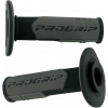 Mansoane motocross Progrip 801 hybrid duo-density, Gri/Negru