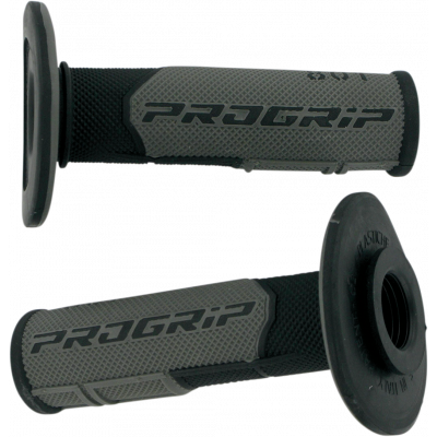 Mansoane motocross Progrip 801 hybrid duo-density, Gri/Negru