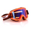 Ochelari motocross Progrip 3200 mirror, Portocaliu/Albastru Ochelari motocross Progrip 3200 mirror, Portocaliu/Albastru thumb