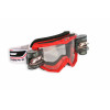 Ochelari motocross Progrip 3201RD+ROLL OFF, Rosu